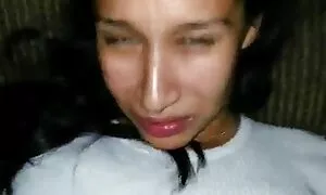 Sürətli krem ​​ilə f ...